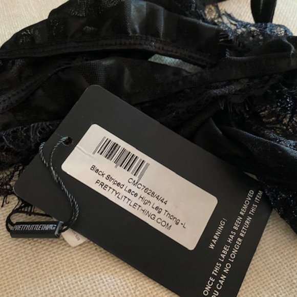 COPY - Pretty little thing black panties - Picture 4 of 4